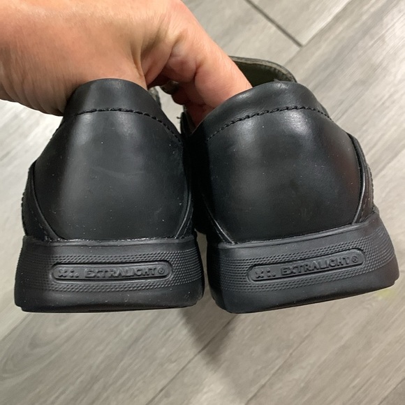 Red Wing Shoes Cross Lite Safety Toe Slip-on Work Black Leather Shoe size 11.5 - Picture 9 of 13